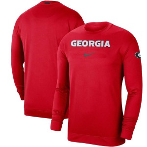 T-Shirt UGA Men's Basketball Spotlight Performance Long Sleeve High School T-Shirt Red