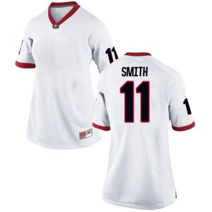 #11 Arian Smith UGA Women's Game Official Jersey White