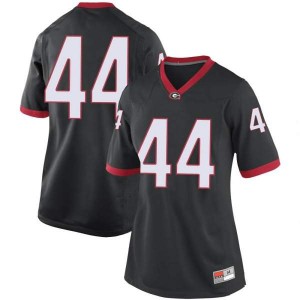 #94 Michael Hagerty UGA Women's Game Official Jerseys Black