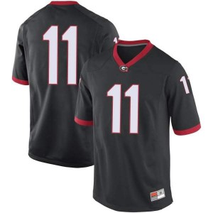 #11 Arian Smith Georgia Youth Game Player Jersey Black