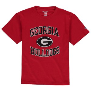 T-Shirt UGA Bulldogs Youth Champion Circling Team NCAA T-Shirts Red