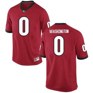 #0 Darnell Washington UGA Bulldogs Youth Replica Football Jerseys Red