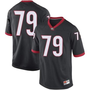 #79 Isaiah Wilson UGA Youth Game Official Jersey Black