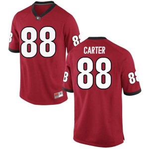 #88 Jalen Carter UGA Bulldogs Youth Game Stitched Jerseys Red