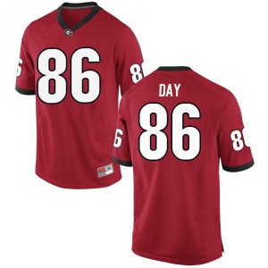 #86 John FitzPatrick Georgia Youth Game Official Jerseys Red