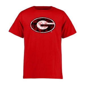 T-Shirt UGA Youth Classic Primary Stitch T-Shirt Red