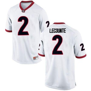 #2 Richard LeCounte Georgia Youth Replica Player Jerseys White